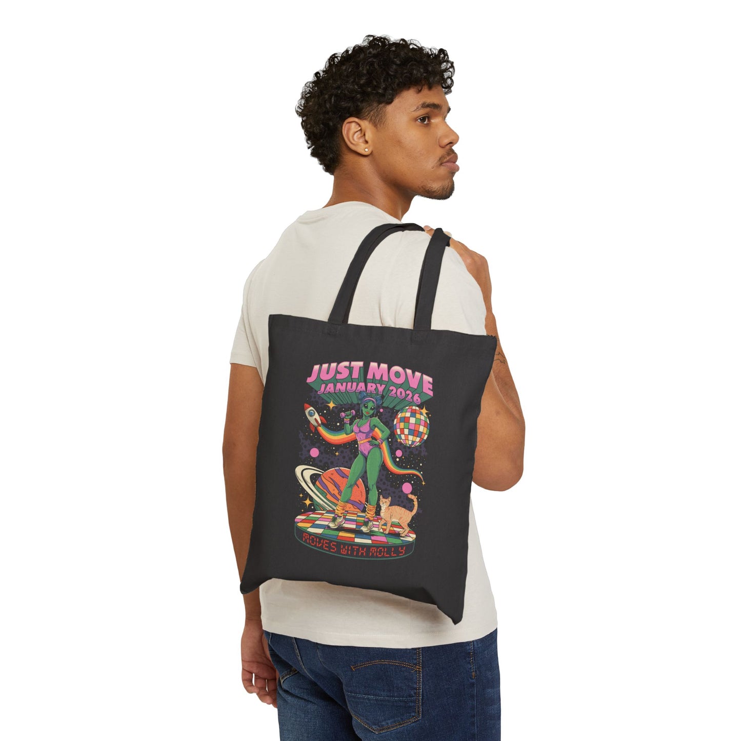 "Just Move January" 2026 - Tote Bag