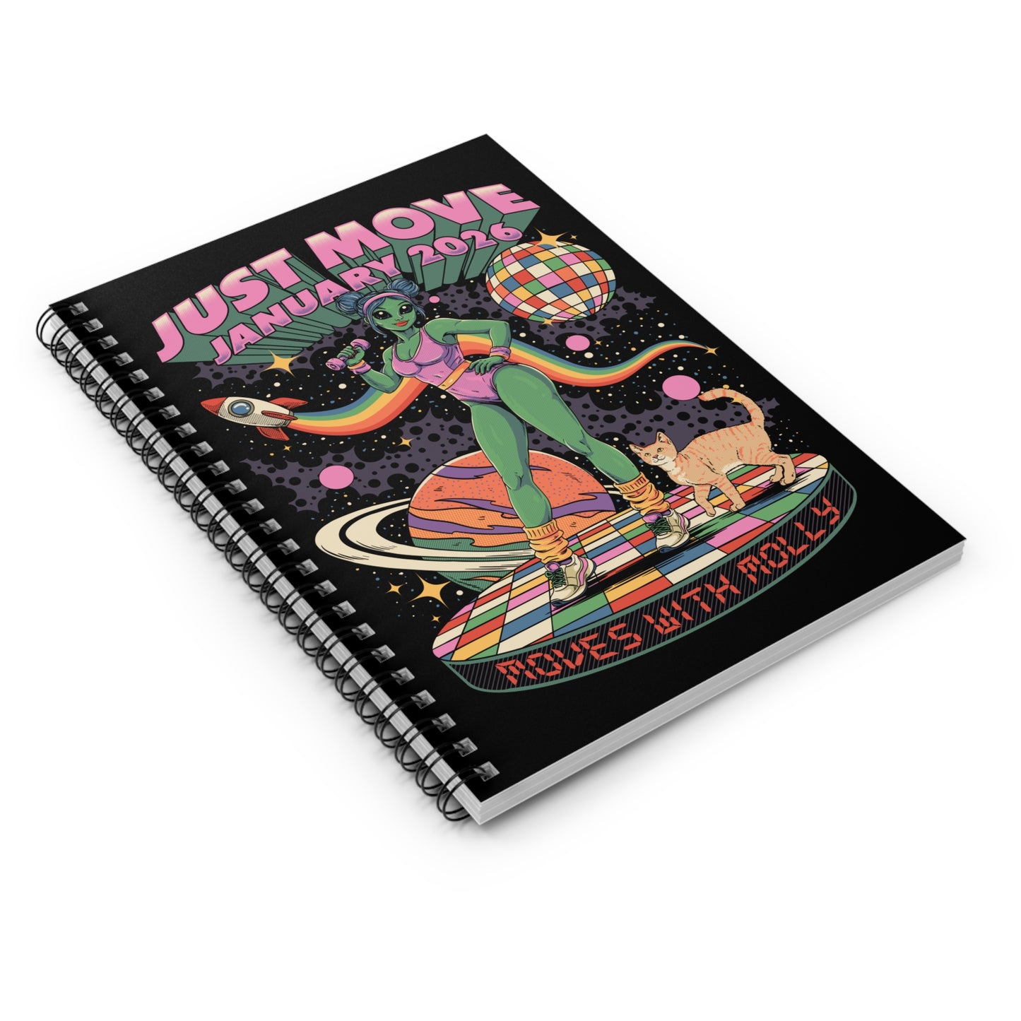 “Just Move January" Notebook
