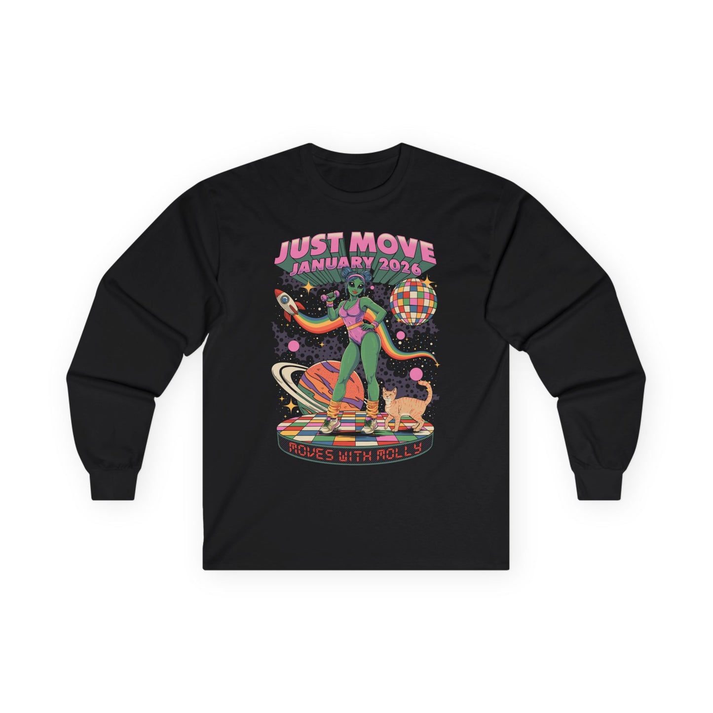 "Just Move January" 2026 - Long Sleeve Tee