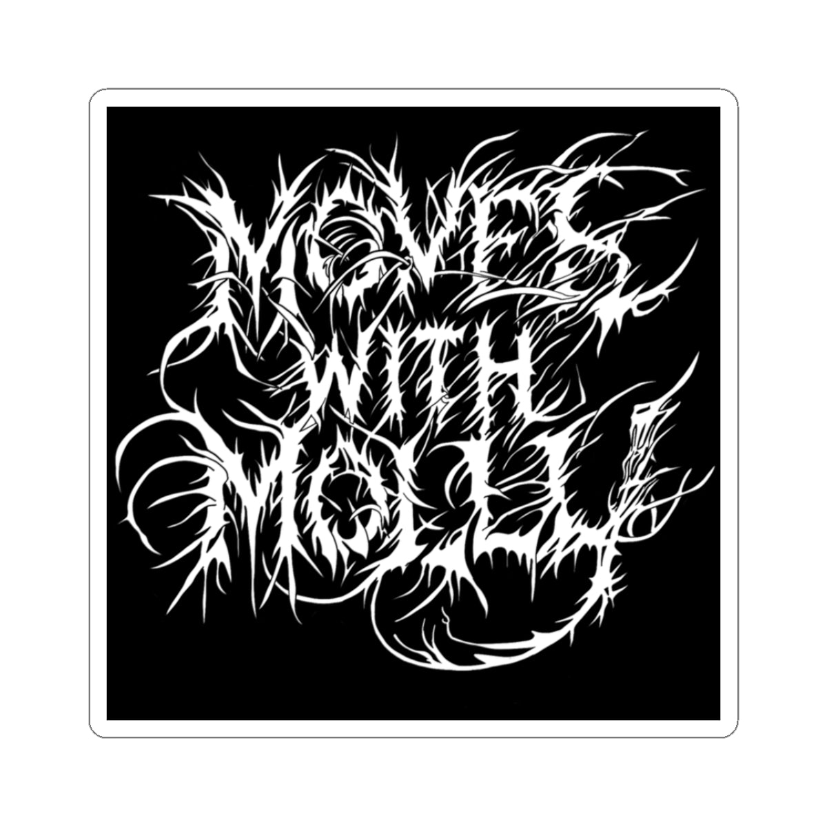 Moves With Molly Metal - Stickers