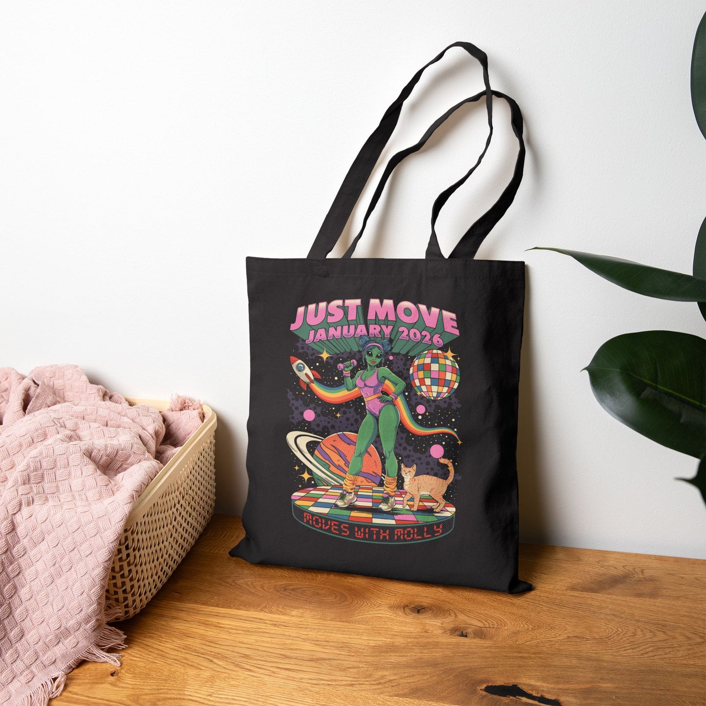 "Just Move January" 2026 - Tote Bag